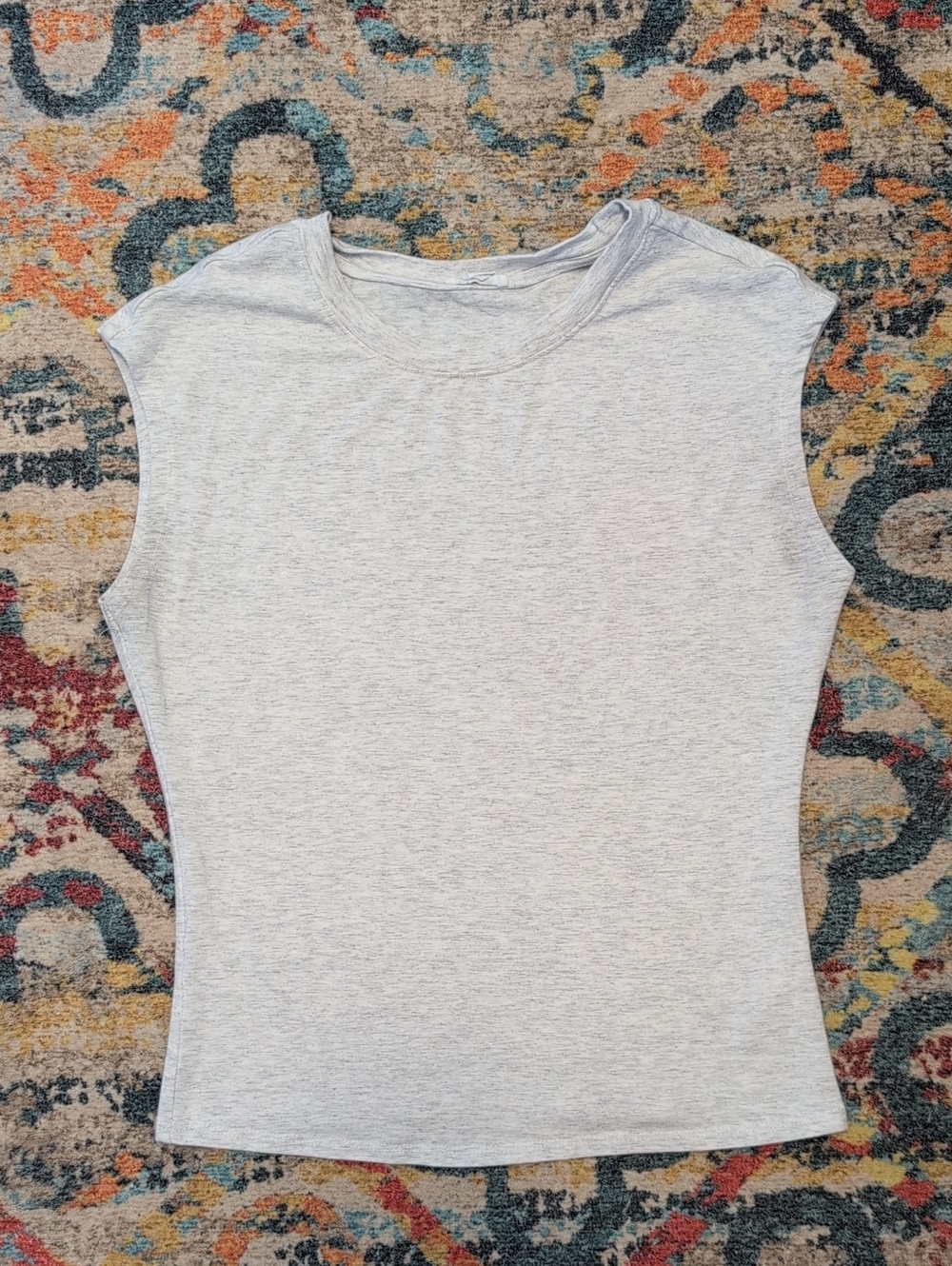 Garage Light Gray Muscle Tee Medium